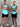 Trademark Tank in teal, mens gym tank by Lift The Label