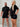 Prints Tee in black on black, mens gym tee by Lift The Label, view 9