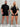 Prints Tee in black on black, mens gym tee by Lift The Label