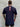 Home Tee in navy and red, gym-to-street tee by Lift The Label, view 2