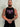 Home Tank in black, pink and white, mens gym tank by Lift The Label