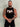 Home Tank in black and orange, mens gym tank by Lift The Label