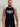 Home Tank in black, pink and teal, mens gym tank by Lift The Label
