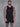 Home T-Back in black on black, mens gym tank by Lift The Label