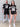 NFL Game Day Jersey in black and white, mens NFL jersey by Lift The Label