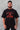 Skull Tee in black and red, mens gym tee by Lift The Label