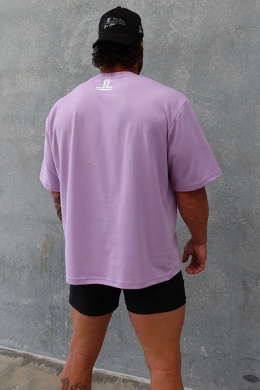 B2B Tee in baby purple, mens gym tee by Lift The Label, view 3