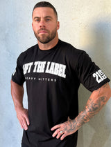 College Tee - Black / White Logos