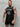 College Logo Jersey Tank in black and white, mens gym tank by Lift The Label