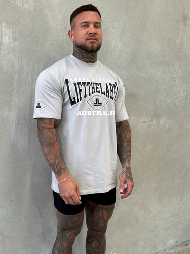 Home Tee - Stone Grey