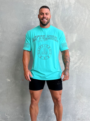 Prints Tee - Teal