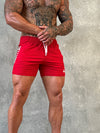 Della Squat Shorts - Red