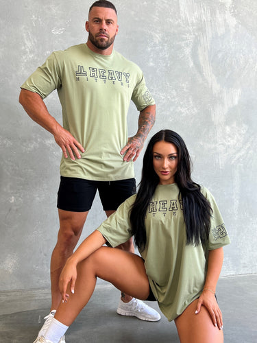 Team Hitter Tee - Lime Green