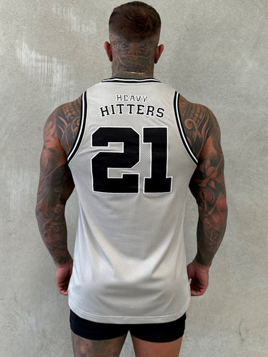 Home Logo Jersey Tank - Stone Grey