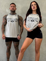 Home Logo Jersey Tank - Stone Grey