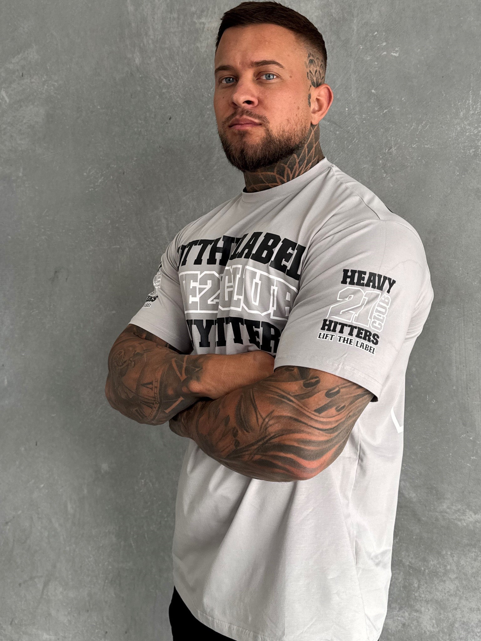 Trademark Tee - Stone Grey  ( Dropping May 8th 6am AWST )