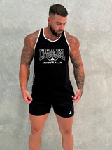 Home T-Back - Black / White