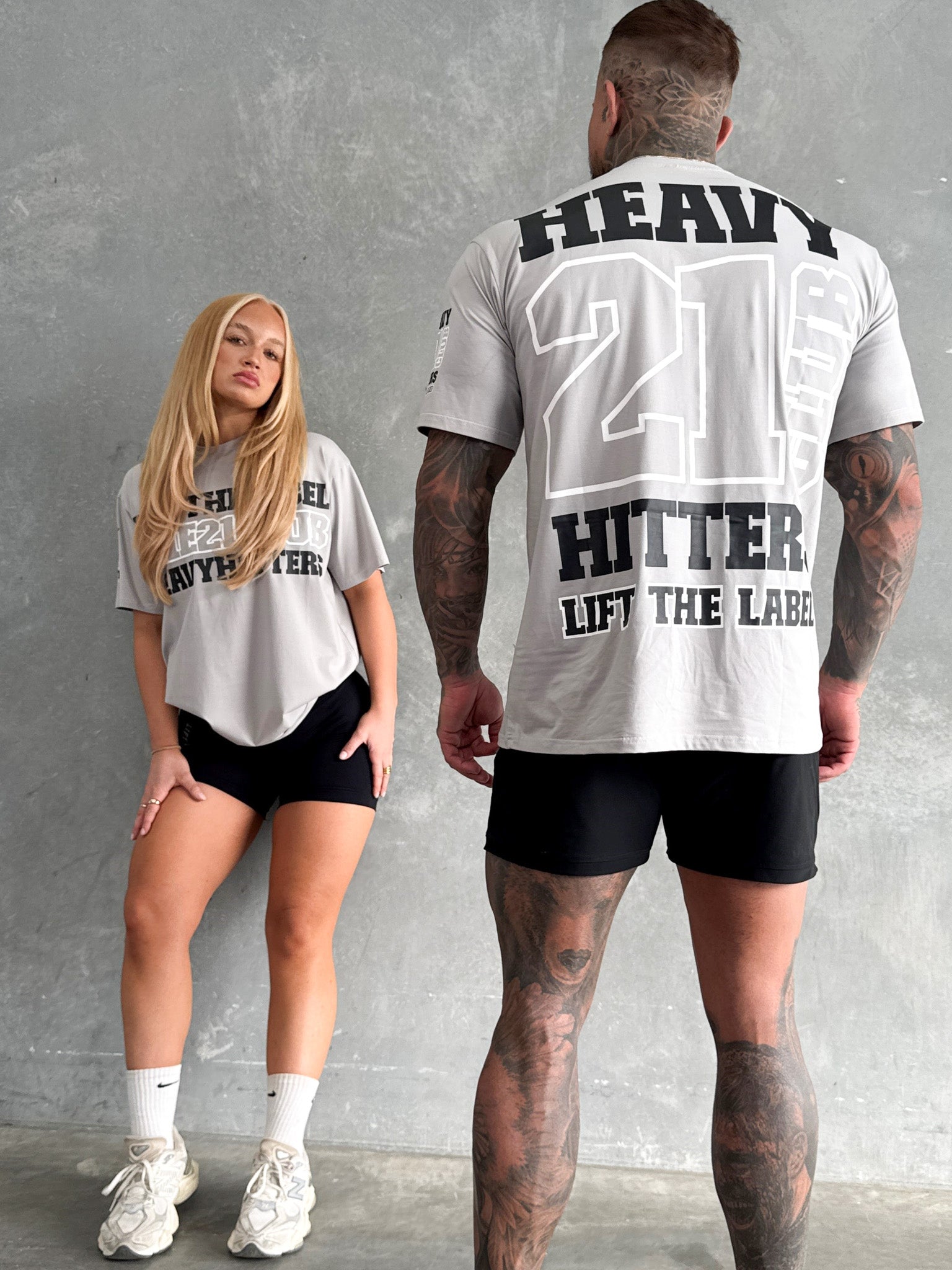 Trademark Tee - Stone Grey  ( Dropping May 8th 6am AWST )