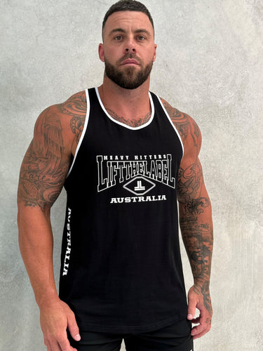 Home T-Back - Black / White