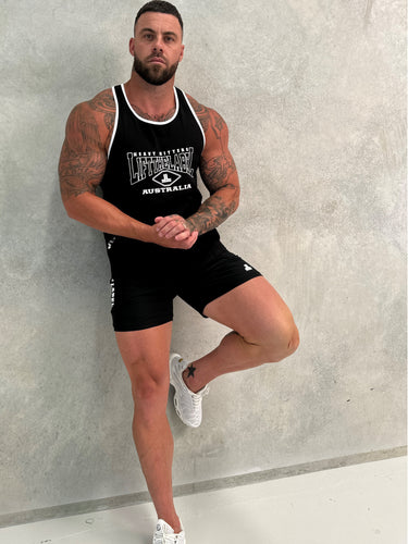 Home T-Back - Black / White