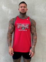 Home Logo Jersey Tank - Red