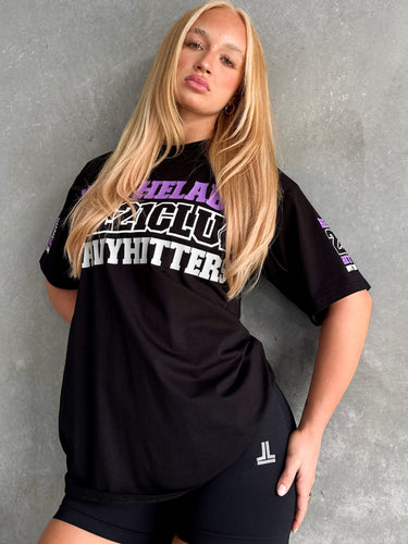 Trademark Tee - Black / Purple