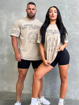 Prints Tee - Beige