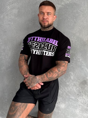 Trademark Tee - Black / Purple