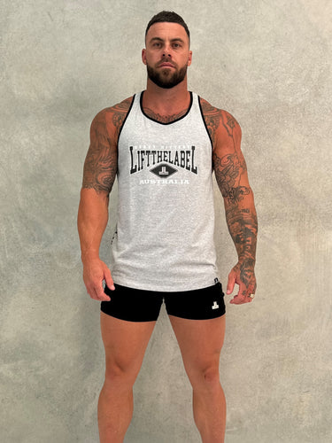 Home T-Back - Grey / Black
