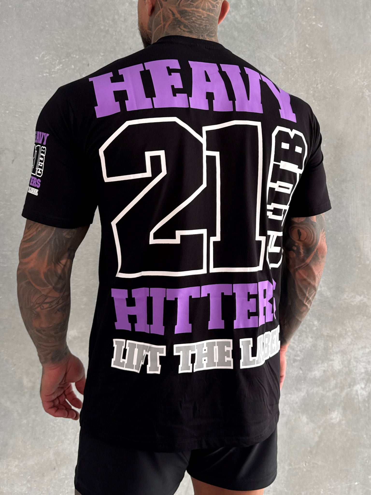 Trademark Tee - Black / Purple  ( Dropping May 8th 6am AWST )