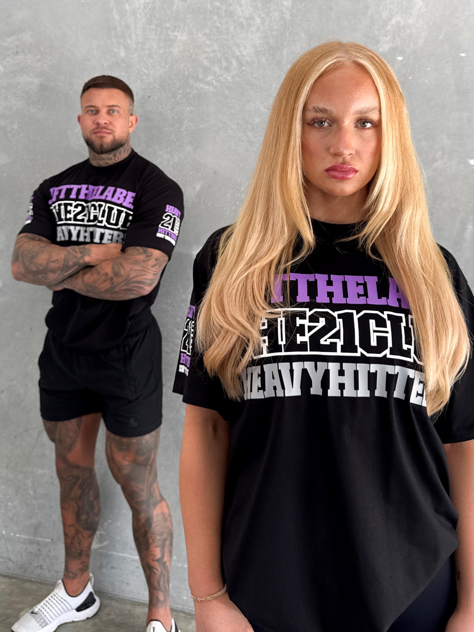 Trademark Tee - Black / Purple  ( Dropping May 8th 6am AWST )