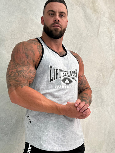 Home T-Back - Grey / Black