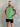 College Logo Jersey Tank - Green