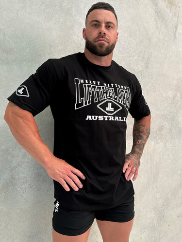 Home Tee - Black/White
