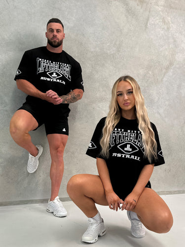 Home Tee - Black/White