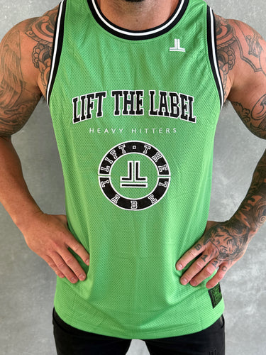 College Logo Jersey Tank - Green