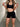 SAYLESS SEAMLESS CROP - BLACK