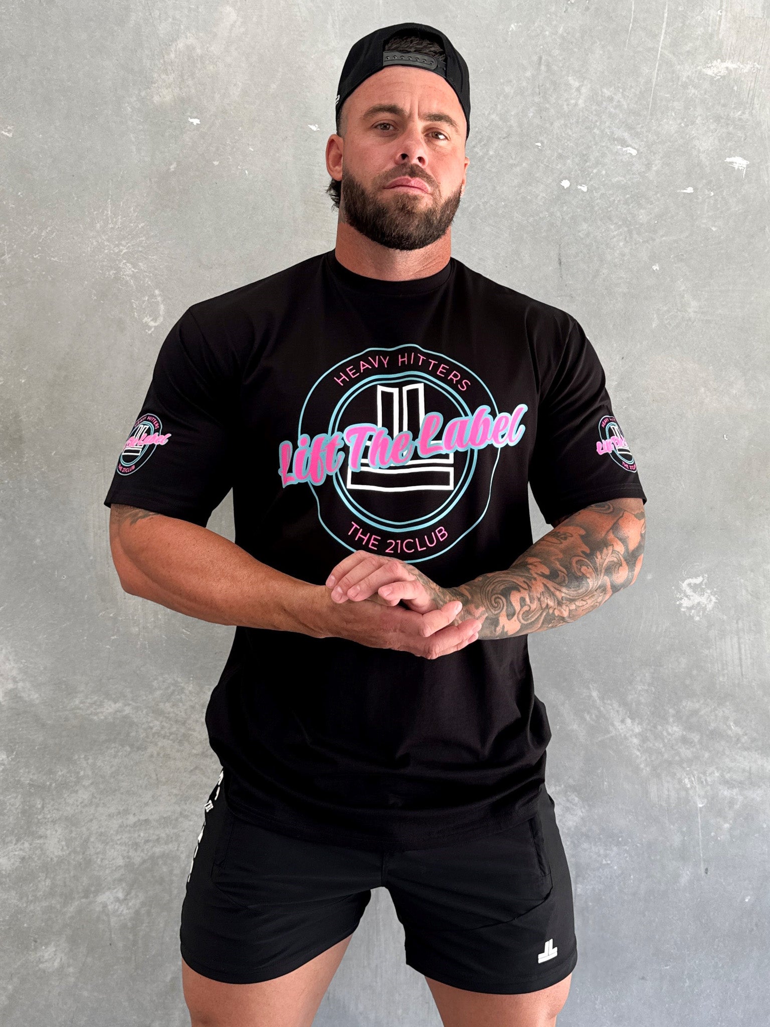 Varsity Tee - Black/Teal/Pink ( Dropping May 8th 6am AWST )