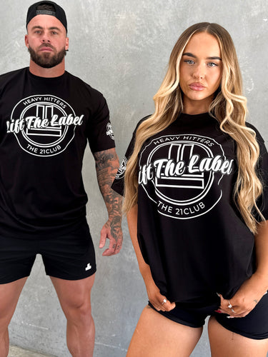 Varsity Tee - Black/White
