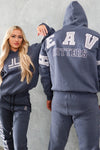 Donny Hoodie - Balenciaga Blue / Grey