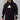 Donny Hoodie in black and white, mens gym hoodie by Lift The Label, front view with matching trackpants