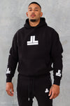 Donny Hoodie - Black / White