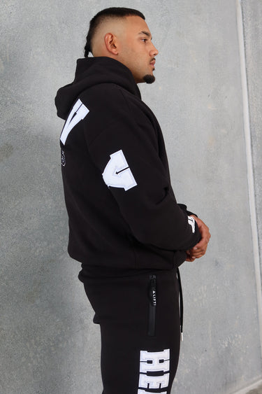 Donny Hoodie - Black / White