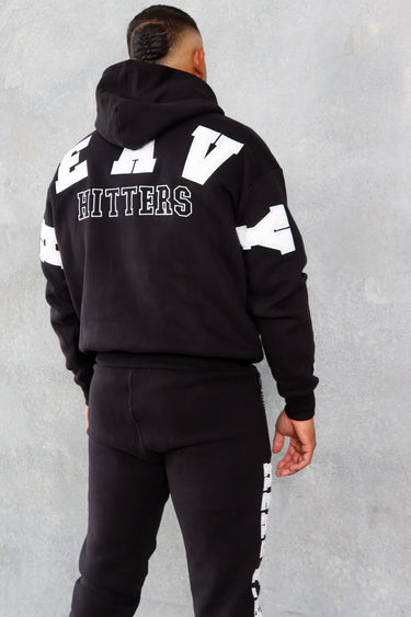 Donny Hoodie - Black / White