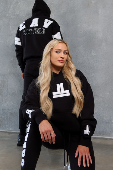 Donny Hoodie - Black / White