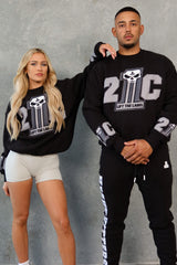 21C Skull Crew - Black / Grey