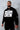 Wrecking Crew Hoodie in black and white, mens gym hoodie by Lift The Label