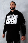 Wrecking Crew Hoodie - Black / White