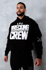 Wrecking Crew Hoodie - Black / White