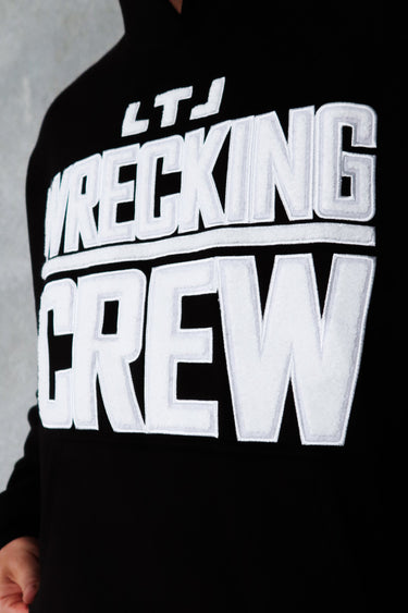 Wrecking Crew Hoodie - Black / White
